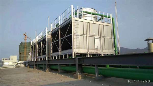 闭式冷却塔可分为哪些部分？(闭式冷却塔可以降温多少